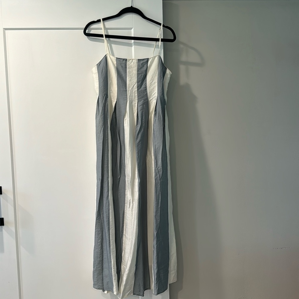Madewell Pleated Midi Dress sz 10